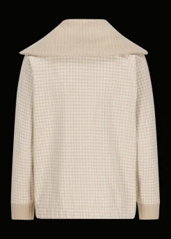 Damen Luis Trenker Sweatshirt Mit Hahnentrittmuster Luamelie