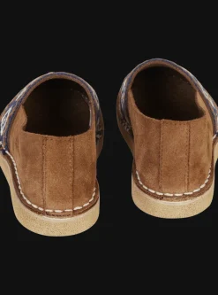 Damen Luis Trenker Tabakfarbene Wildleder-Espadrilles Ludrespa