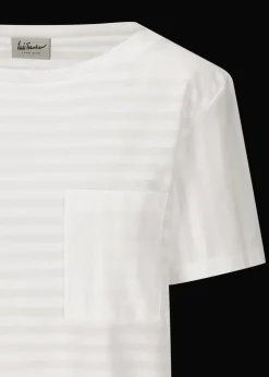 Damen Luis Trenker T-Shirt Aus Gestreiftem Baumwolljersey Lutabata