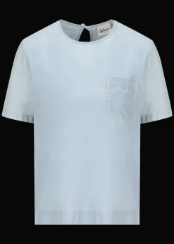 Damen Luis Trenker T-Shirt Mit Bestickter Brusttasche Lutanja