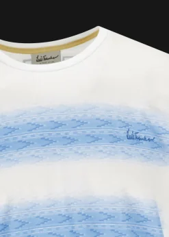 Herren Luis Trenker T-Shirt Mit Blassem Ethno-Print Luthiago