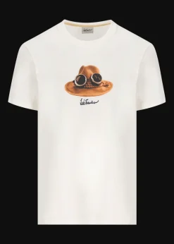 Herren Luis Trenker T-Shirt Mit Charakteristischer Grafik Der Hut