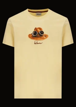 Herren Luis Trenker T-Shirt Mit Charakteristischer Grafik Der Hut