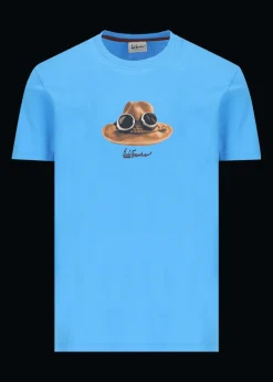 Herren Luis Trenker T-Shirt Mit Charakteristischer Grafik Der Hut