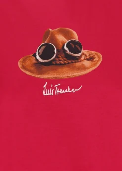 Damen Luis Trenker T-Shirt Mit Charakteristischer Grafik Der Hut