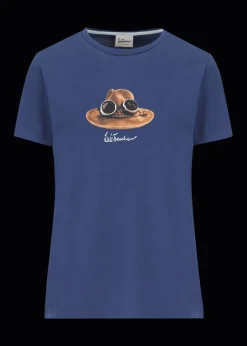 Damen Luis Trenker T-Shirt Mit Charakteristischer Grafik Der Hut