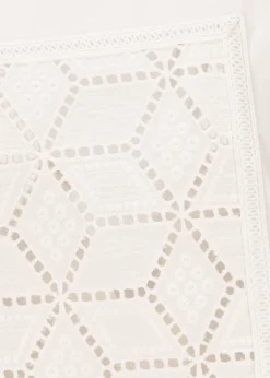 Damen Luis Trenker T-Shirt Mit Einsatz Aus Sangallo-Spitze Lutamara