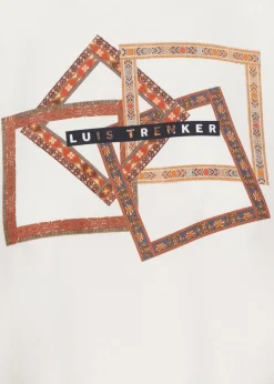 Damen Luis Trenker T-Shirt Mit Ethno-Print Ludile