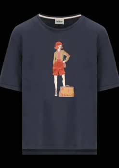 Damen Luis Trenker T-Shirt Mit Grafik Lutecla