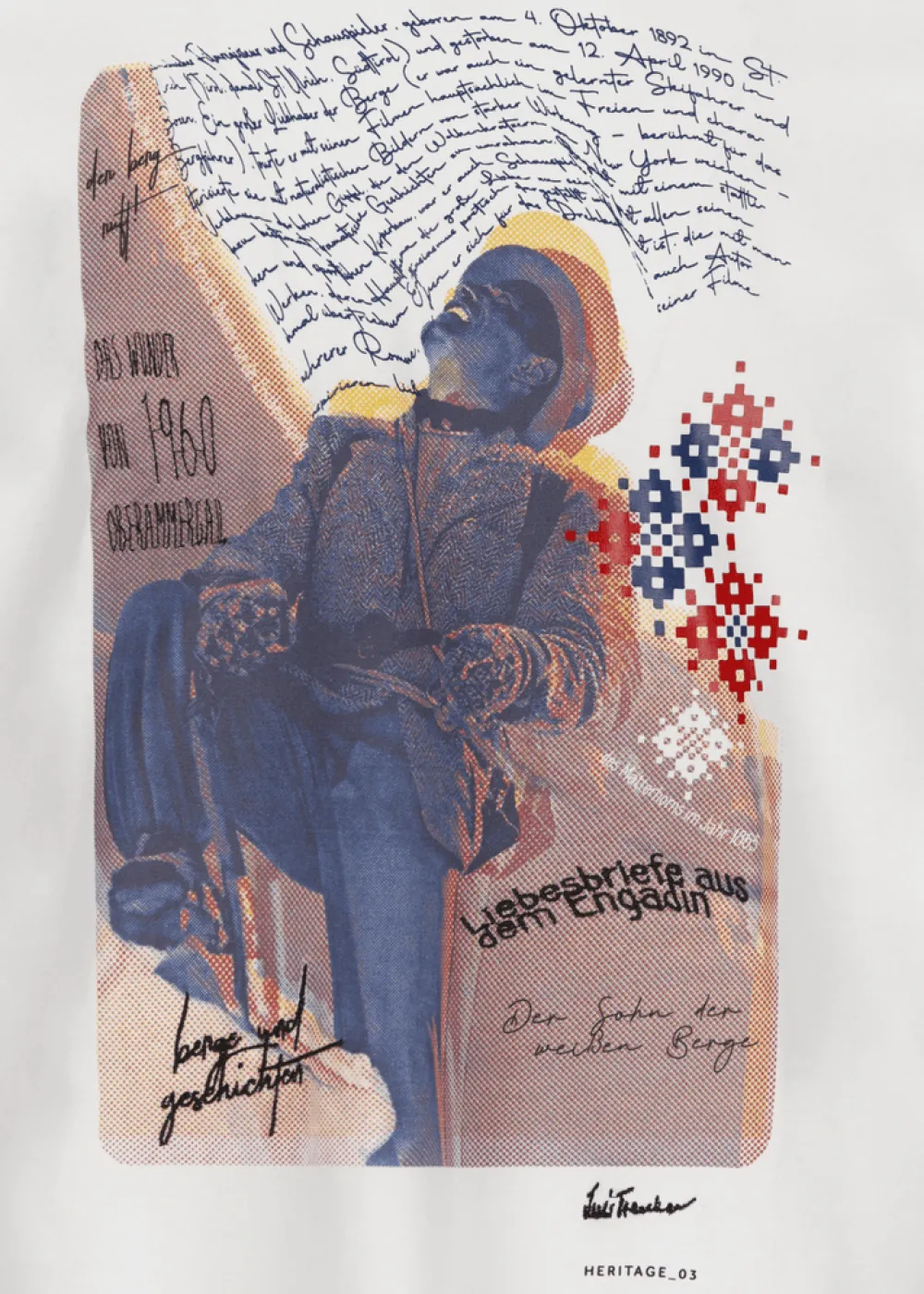 Herren Luis Trenker T-Shirt Mit Heritage-Motiv 3 Luluis