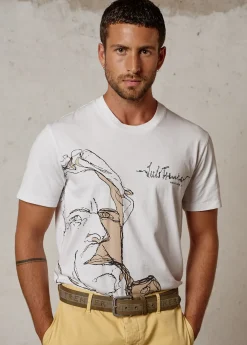 Herren Luis Trenker T-Shirt Mit Heritage-Motiv Luluis