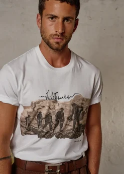 Herren Luis Trenker T-Shirt Mit Heritage-Motiv Luluis