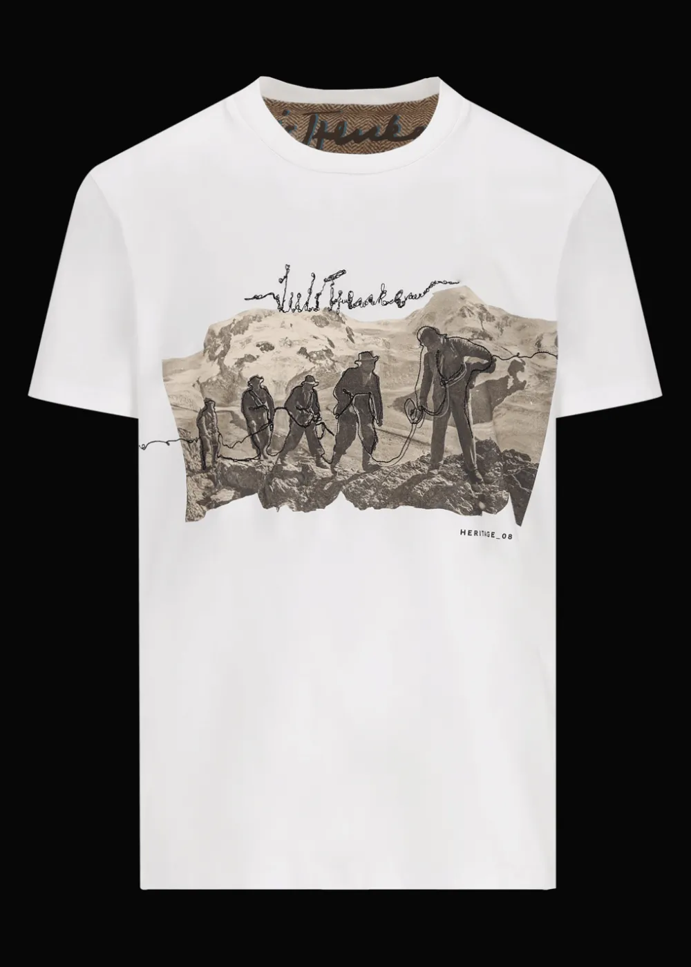 Herren Luis Trenker T-Shirt Mit Heritage-Motiv Luluis