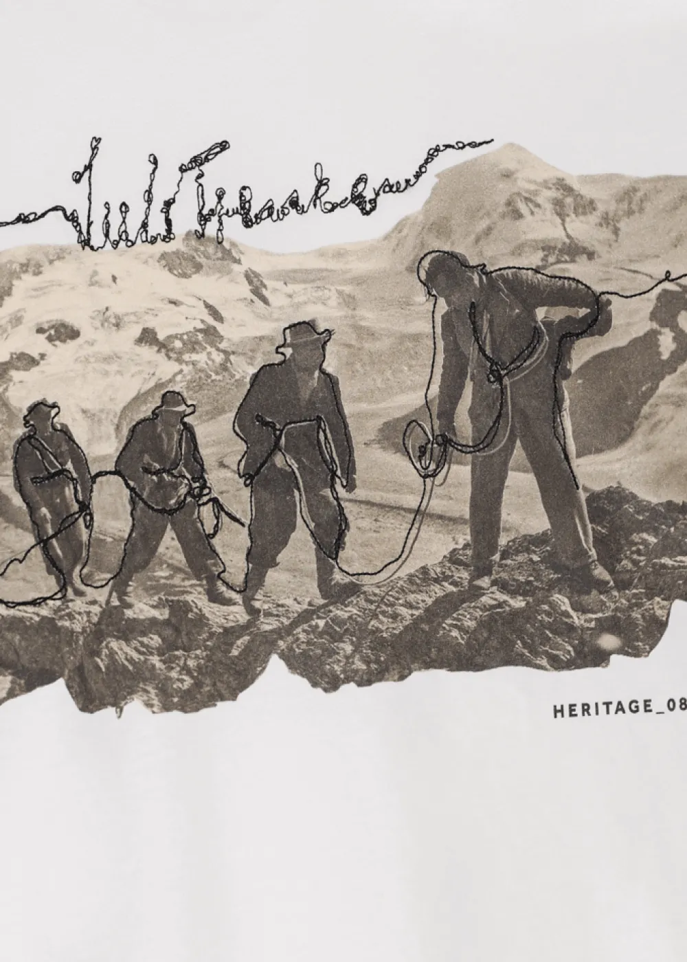 Herren Luis Trenker T-Shirt Mit Heritage-Motiv Luluis