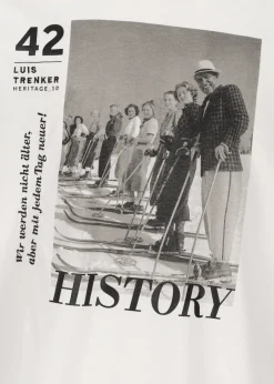 Herren Luis Trenker T-Shirt Mit Heritage-Motiv Luluis