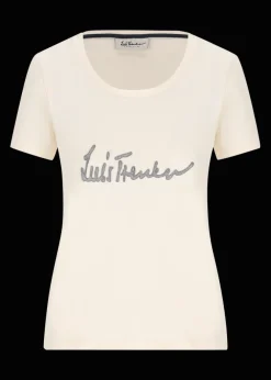 Damen Luis Trenker T-Shirt Mit Logo Luigina