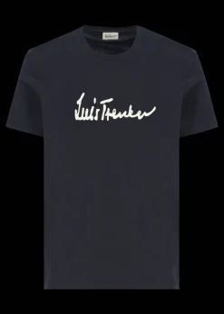 Herren Luis Trenker T-Shirt Mit Logo-Schriftzug Luigino