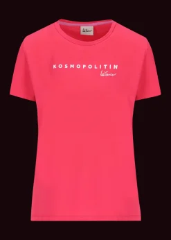 Damen Luis Trenker T-Shirt Mit Logostickerei Und Print Kosmopolitin