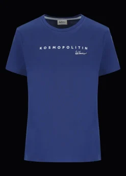 Damen Luis Trenker T-Shirt Mit Logostickerei Und Print Kosmopolitin