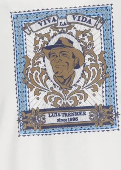 Herren Luis Trenker T-Shirt Mit Origineller Grafik Luvida