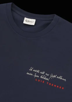 Herren Luis Trenker T-Shirt Mit Print Und Stickerei Ludolf