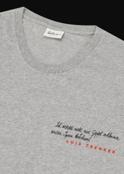 Herren Luis Trenker T-Shirt Mit Print Und Stickerei Ludolf