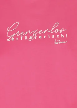 Damen Luis Trenker T-Shirt Mit Slogan Grenzenlos Verführerisch