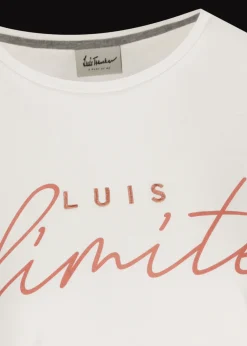 Damen Luis Trenker T-Shirt Mit Slogan Luis Unlimited