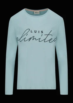 Damen Luis Trenker T-Shirt Mit Slogan Luis Unlimited