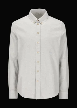 Herren Luis Trenker Twill-Hemd Mit Button-Down-Kragen Lubenzio