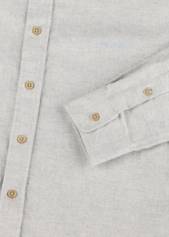 Herren Luis Trenker Twill-Hemd Mit Button-Down-Kragen Lubenzio