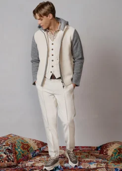 Herren Luis Trenker Twill-Weste Luseba