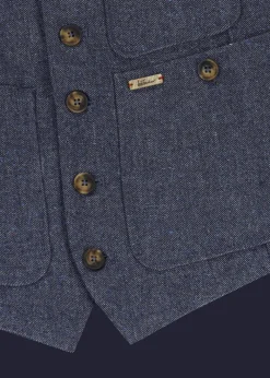 Herren Luis Trenker Twill-Weste Luseba