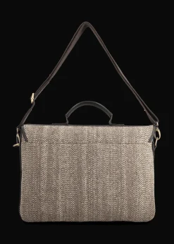 Herren Luis Trenker Umhängetasche Mit Fischgrätmuster Lucurt