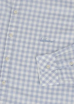 Herren Luis Trenker Vichy-Hemd Lubernet