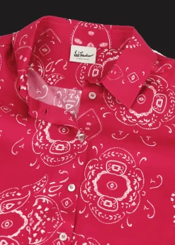 Damen Luis Trenker Viskosebluse Mit Bandana-Print Lubarbara