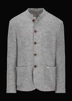 Herren Luis Trenker Walk-Blazer Mit Raw-Cut-Nähten Luigis