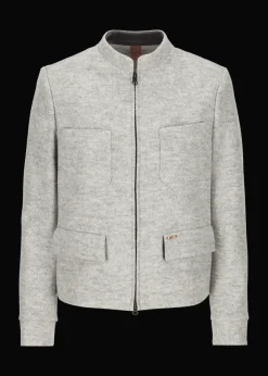 Damen Luis Trenker Walkblazer Mit Reißverschluss Luanita