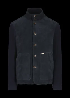 Herren Luis Trenker Walk-Blazer Mit Wildlederfront Lupoldo