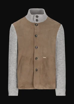 Herren Luis Trenker Walk-Blazer Mit Wildlederfront Lupoldo