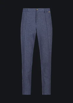 Herren Luis Trenker Walk-Hose Mit Fischgrätmuster Lubrizz