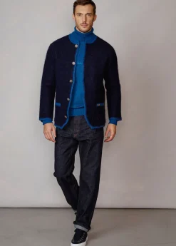 Herren Luis Trenker Walkjacke Aus Alpaka-Wollmix Luandreas