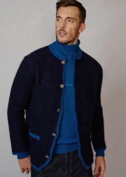 Herren Luis Trenker Walkjacke Aus Alpaka-Wollmix Luandreas