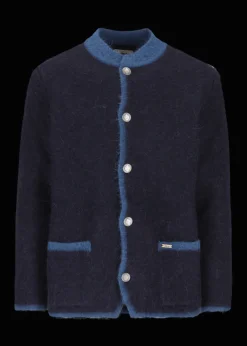 Herren Luis Trenker Walkjacke Aus Alpaka-Wollmix Luandreas