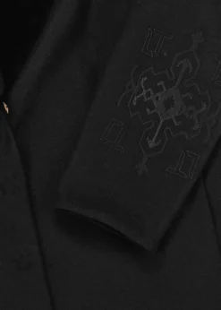 Damen Luis Trenker Walk-Mantel Mit Pelzkragen Lufrida