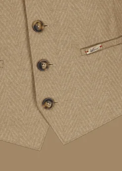 Herren Luis Trenker Walk-Weste Lusebastian