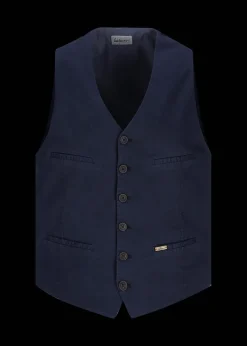 Herren Luis Trenker Weste Aus Baumwollstretch Lusebastian
