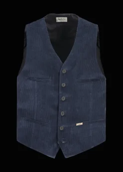 Herren Luis Trenker Weste Aus Feinem Cord Lusebastian