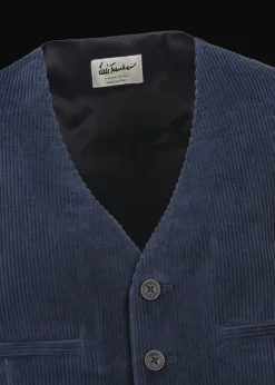 Herren Luis Trenker Weste Aus Feinem Cord Lusebastian