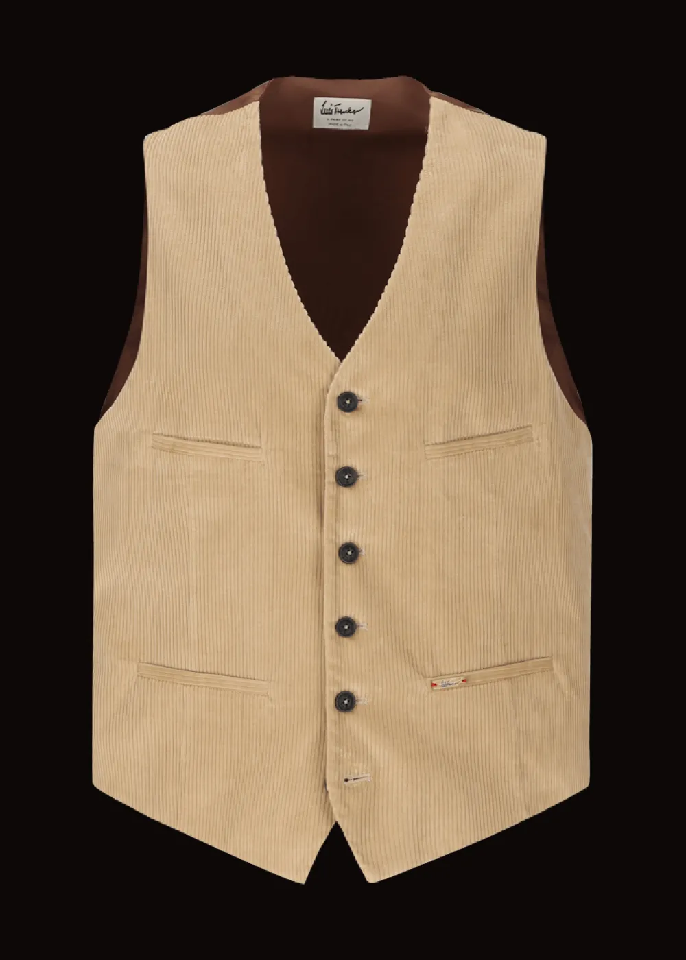 Herren Luis Trenker Weste Aus Feinem Cord Lusebastian